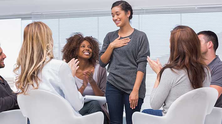 Reducing-your-risk-of-relapse girl in group therapy for addiction