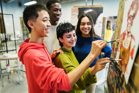 Art Therapy at Ambrosia's Adolescent Program
