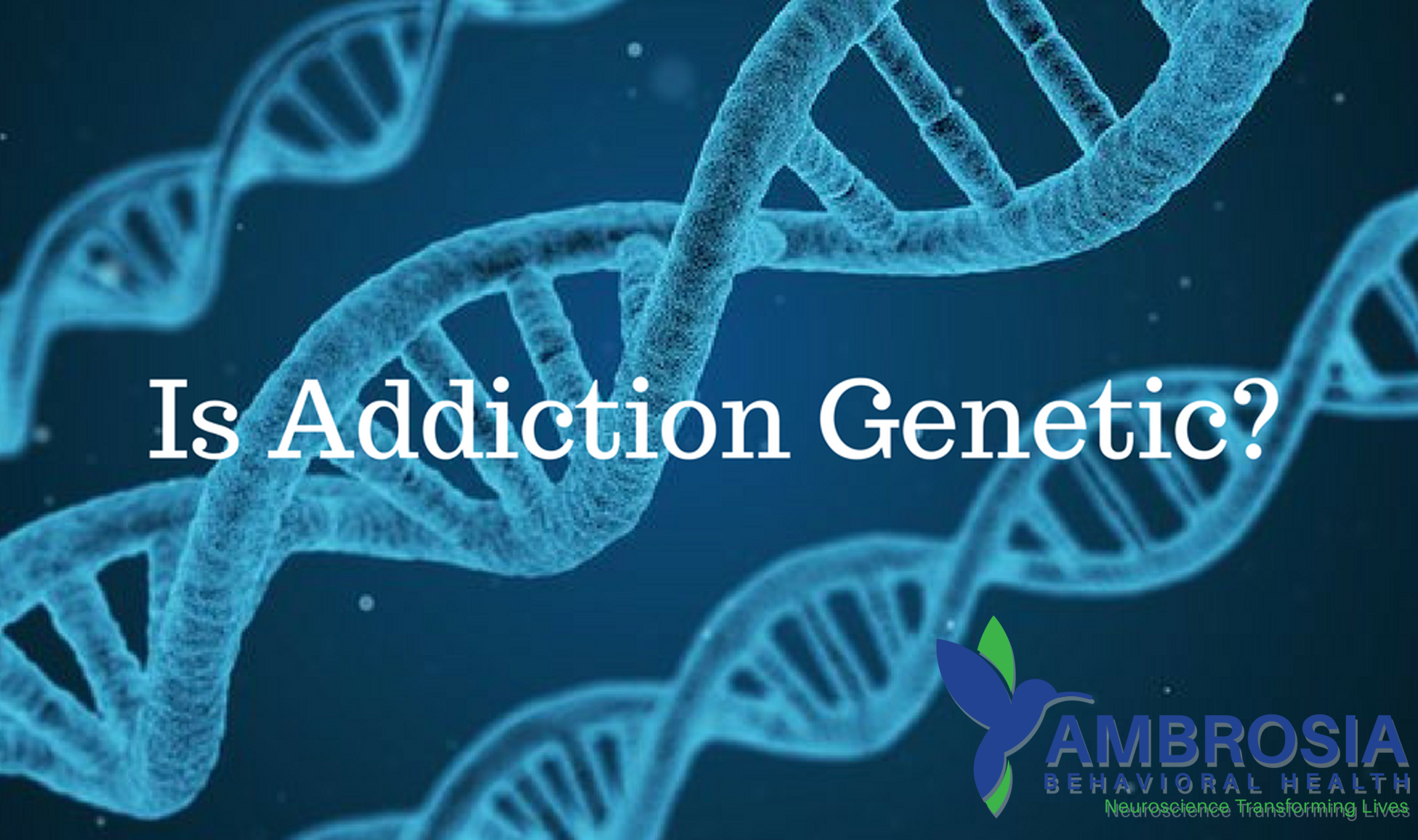 Is Addiction Genetic Ambrosia Addiction Treatment in Florida